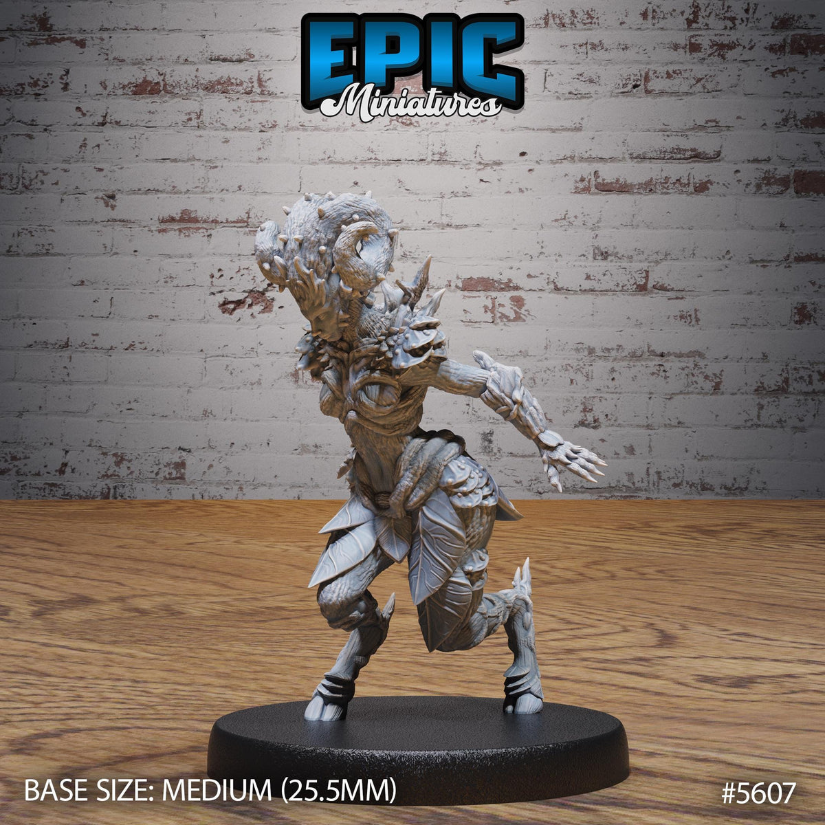 Tree Dryad of 3 Option #5607 front DND miniature Witch Forest 16k resin