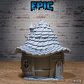 Witches Hut House Home DND miniatures group photo Witch Forest