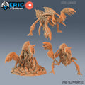 Ankheg Set of 3 DND Minis | Monster Rampage Collection | TTRPG | Chult Tomb of Annihilation Wildemount Out of the Abyss DND miniatures group photo