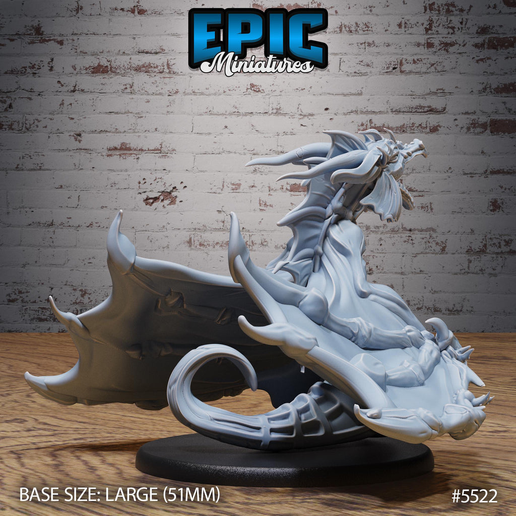 Seahorse Drake of 3 Option #5522 back DND miniature Deep Sea Mysteries 16k resin