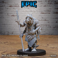 Fish folk Vagabond of 3 Option #5505 front DND miniature Deep Sea Mysteries 16k resin