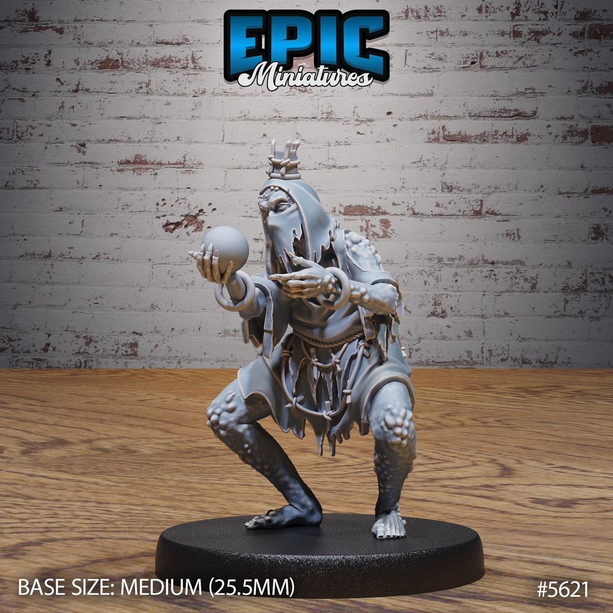 Witch Coven Set of 8 DND Minis | Witch Forest Collection | TTRPG | Witchlight Hourglass Frostmaiden Cthulhu Mork Borg Hag Sorceress Feywild Option #5622 front DND miniature  16k resin