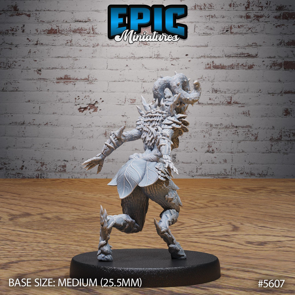 Tree Dryad of 3 Option #5607 back DND miniature Witch Forest 16k resin