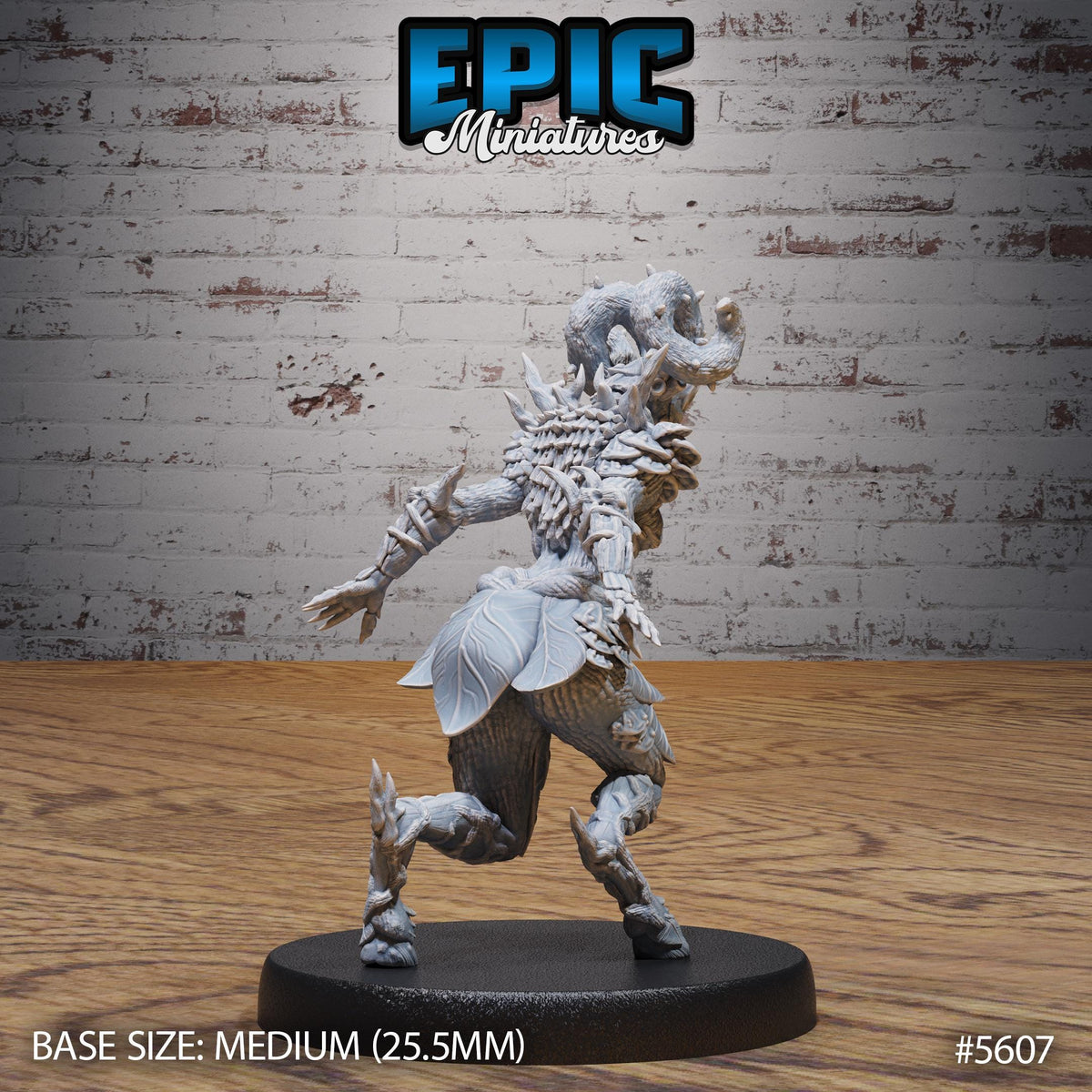 Tree Dryad of 3 Option #5607 back DND miniature Witch Forest 16k resin