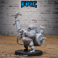 Hedgehog Arsonist Option #5650 front DND miniature Mechanus Clockwork 16k resin