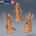 Vicious Queen Set of 3 DND Minis | Last Rebellion Collection | TTRPG | Waterdeep Exandria Tiamat Curse Strahd Throne DND miniatures group photo