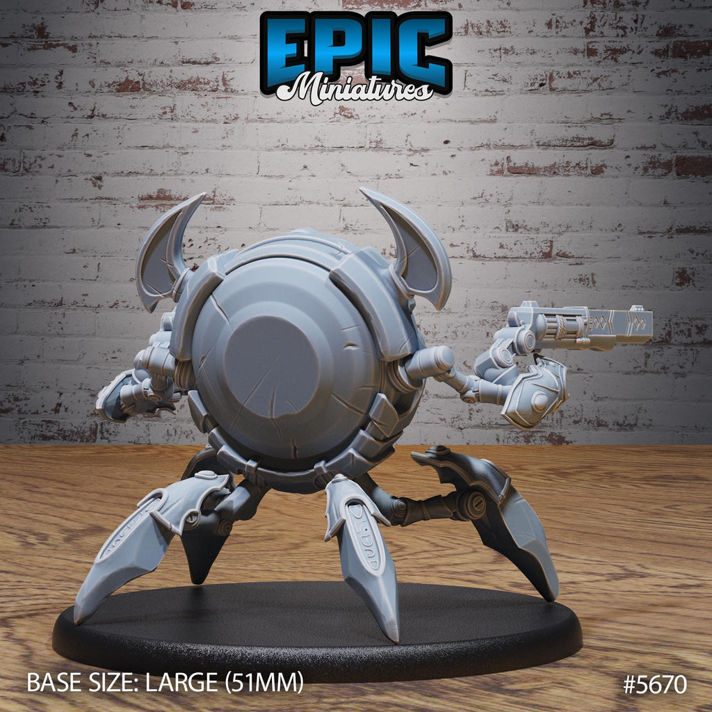 Clockwork Golem Option #5670 back DND miniature Mechanus Clockwork 16k resin