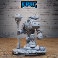 Queens Knight Option #5659 front DND miniature Mechanus Clockwork 16k resin