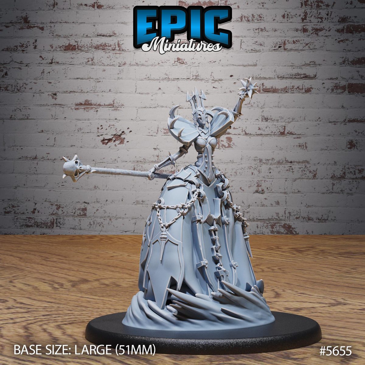 Construct Queen Option #5655 front DND miniature Mechanus Clockwork 16k resin