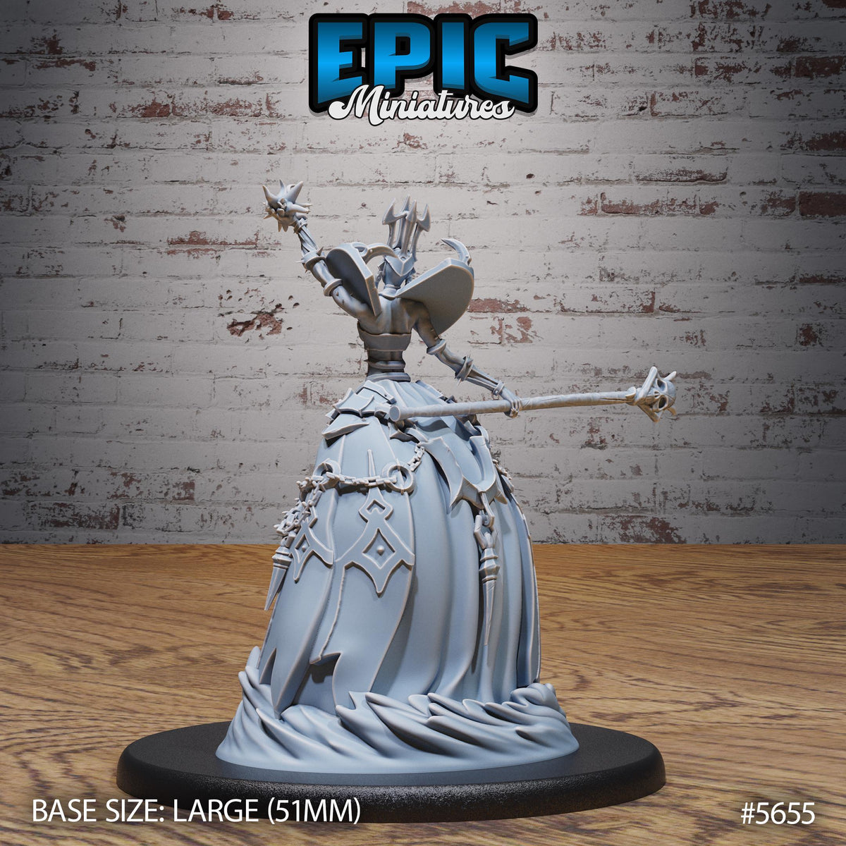 Construct Queen Option #5655 back DND miniature Mechanus Clockwork 16k resin