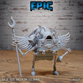Monodrone Duodrone Tridrone Quadrone Adventurer Option #5637 front DND miniature Mechanus Clockwork 16k resin
