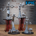 Secundus Set of 4 DND miniatures group photo Mechanus Clockwork