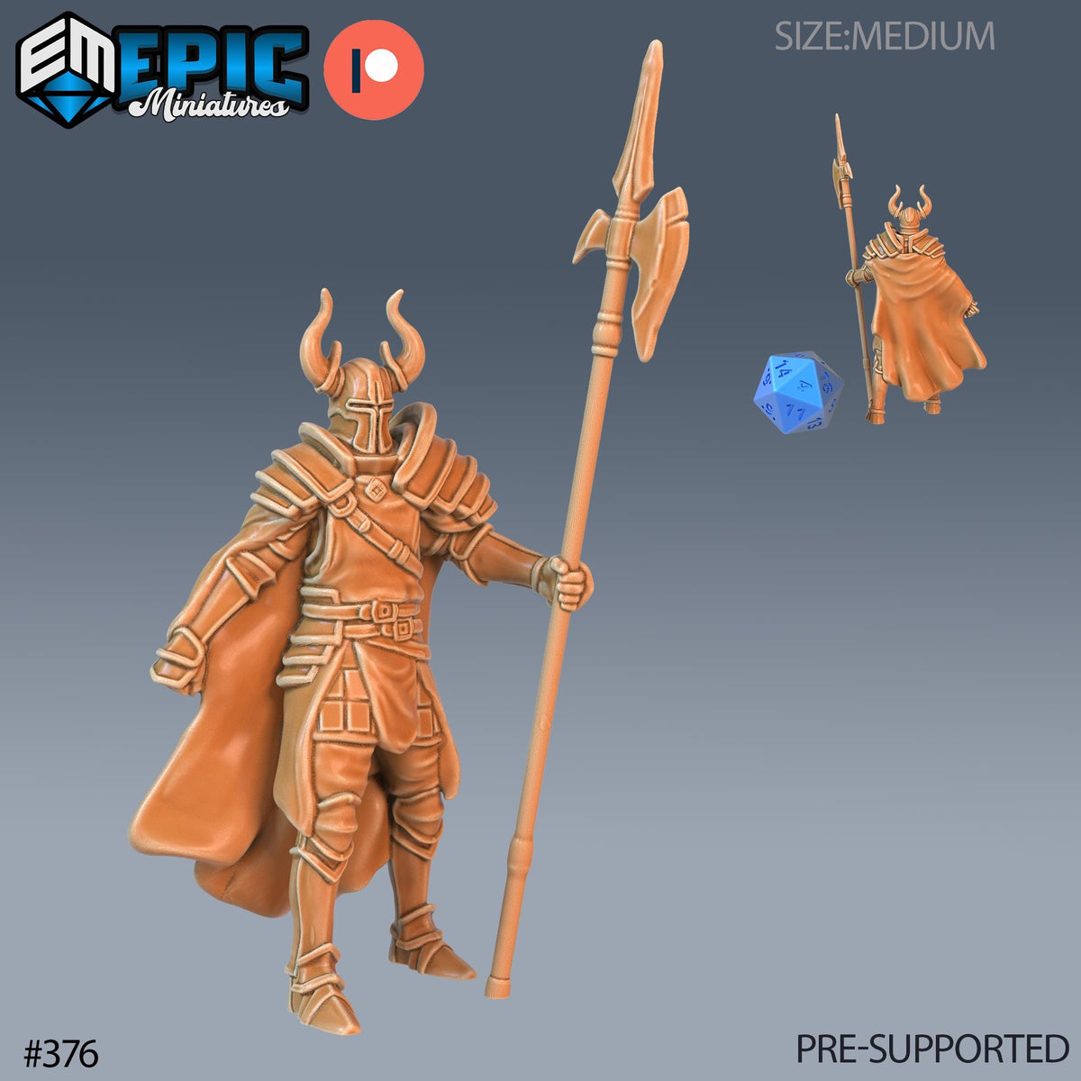 Royal Guard Watch Set of 3 DND Minis | Last Rebellion Collection | TTRPG | Waterdeep Exandria Tiamat Curse Strahd Option #376 (3) front DND miniature  16k resin