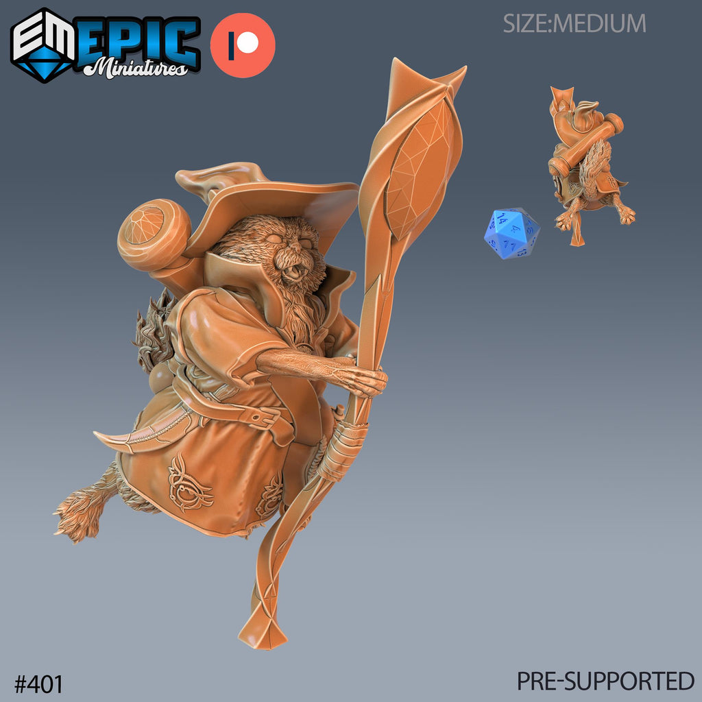 Tabaxi White Cat Set of 3 DND Minis | Last Rebellion Collection | TTRPG | Waterdeep Exandria Tiamat Curse Strahd Catfolk Magic Option #401 front DND miniature  16k resin