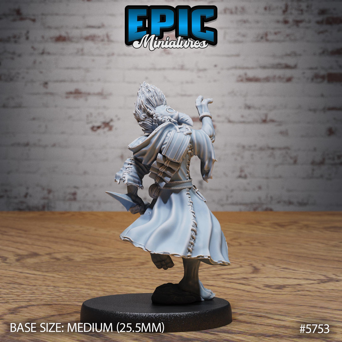 Stitch Doctor Option #5753 back DND miniature Cultist Circle 16k resin