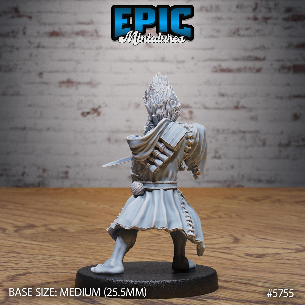 Stitch Doctor Option #5755 back DND miniature Cultist Circle 16k resin