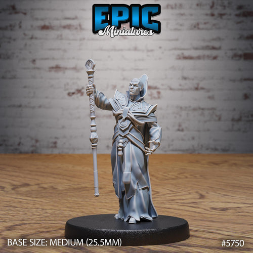 All-Seeing Eye Mage Option #5750 front DND miniature Cultist Circle 16k resin