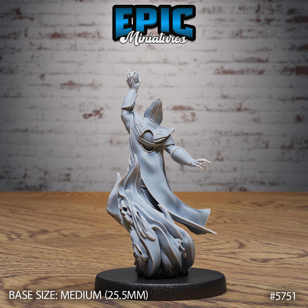 All-Seeing Eye Mage Option #5751 back DND miniature Cultist Circle 16k resin