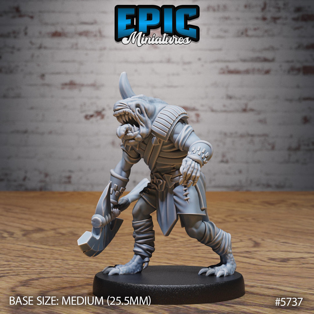 Cult Flesh Experiment Servant Option #5737 front DND miniature Cultist Circle 16k resin
