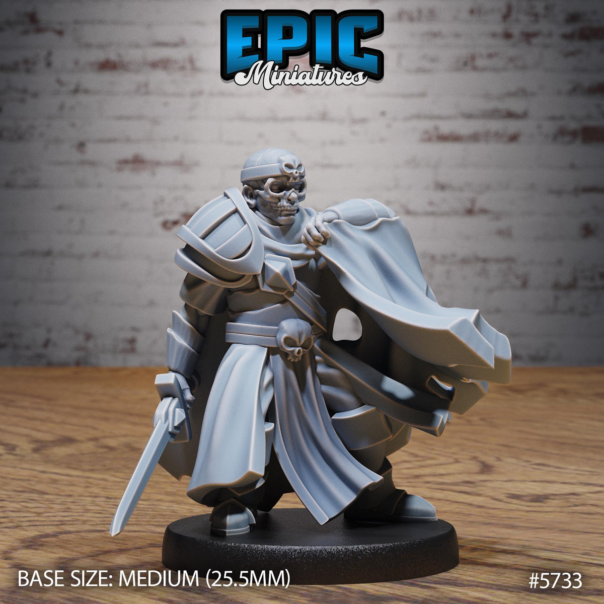 Cult Cultist Option #5733 front DND miniature Cultist Circle 16k resin