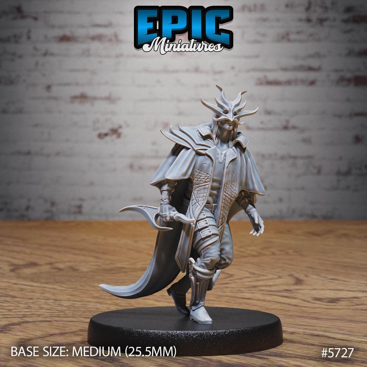 Dark Cultist Option #5729 back DND miniature Cultist Circle 16k resin