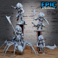 Abyssal Demon Lord Set of 4 DND miniatures group photo Cultist Circle