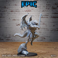 Draconian Warrior Option #5711 front DND miniature Dragon Hunt 16k resin