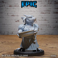 Mama Kobold Maid Option #5692 front DND miniature Dragon Hunt 16k resin