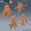 Winter Kobold Set of 4 DND miniatures group photo Ancient Cold