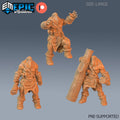 Snow Cyclops Set of 3 DND miniatures group photo Ancient Cold