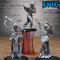 Death Assassin Set of 3 DND miniatures group photo Cultist Circle