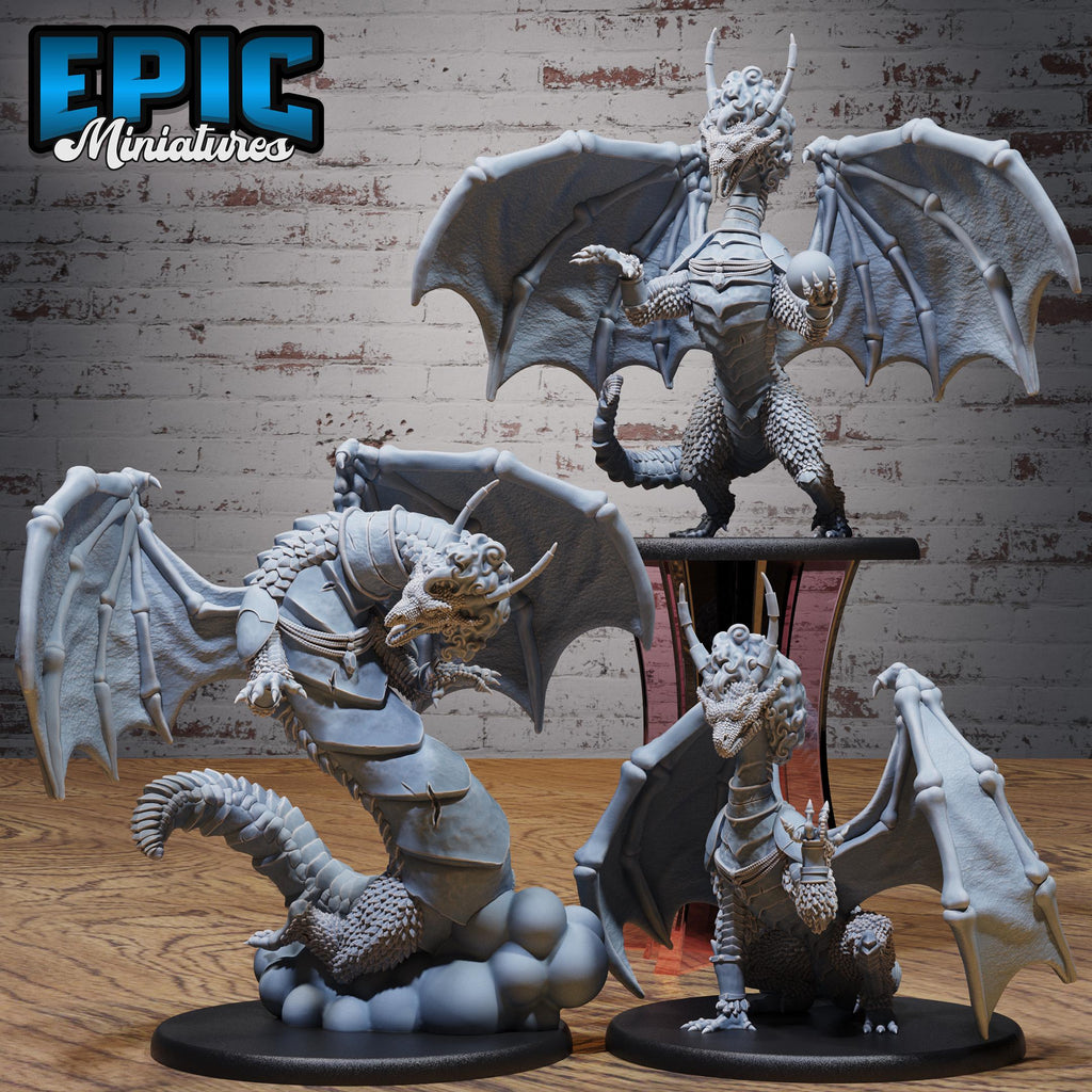 Cult Dragon Set of 3 DND miniatures group photo Cultist Circle