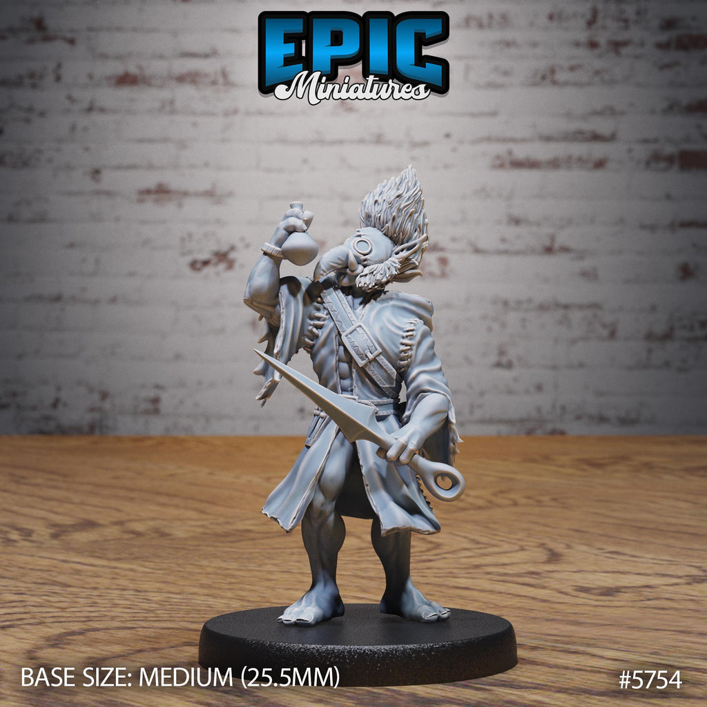 Stitch Doctor Option #5754 front DND miniature Cultist Circle 16k resin