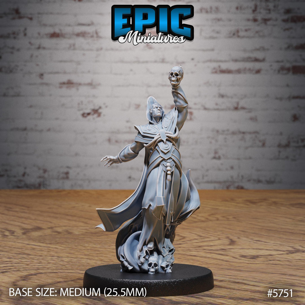 All-Seeing Eye Mage Option #5751 front DND miniature Cultist Circle 16k resin