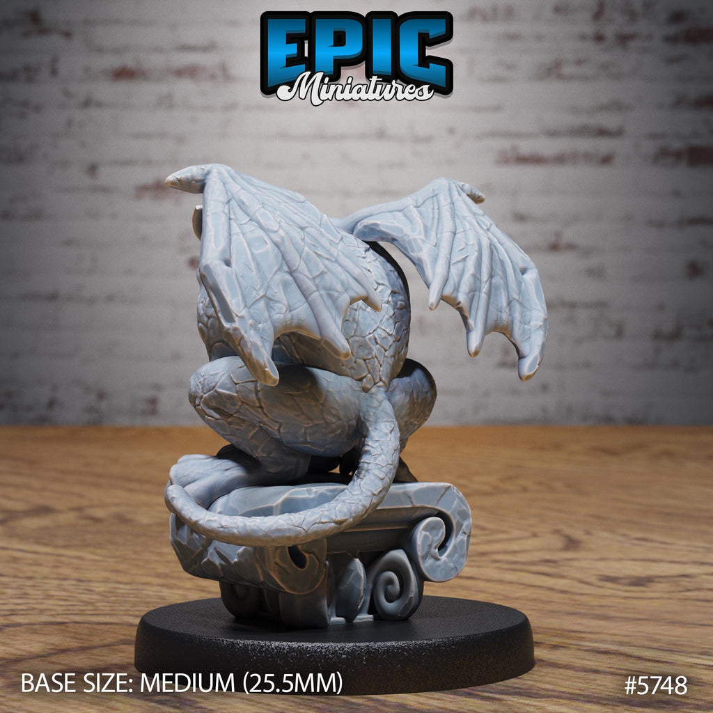 Gargoyle Kid Option #5748 front DND miniature Cultist Circle 16k resin