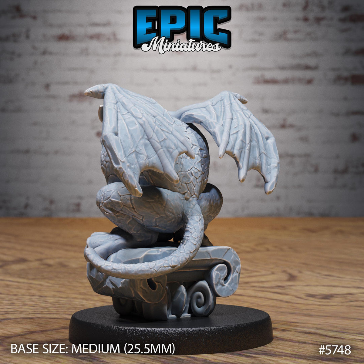 Gargoyle Kid Option #5748 front DND miniature Cultist Circle 16k resin