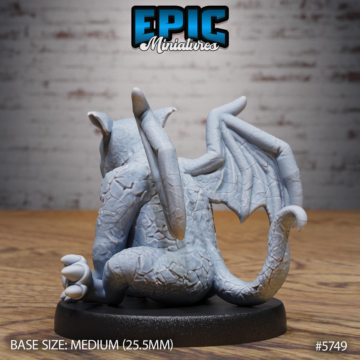 Gargoyle Kid Option #5749 front DND miniature Cultist Circle 16k resin
