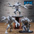 Glabrezu Classic Set of 3 DND miniatures group photo Cultist Circle
