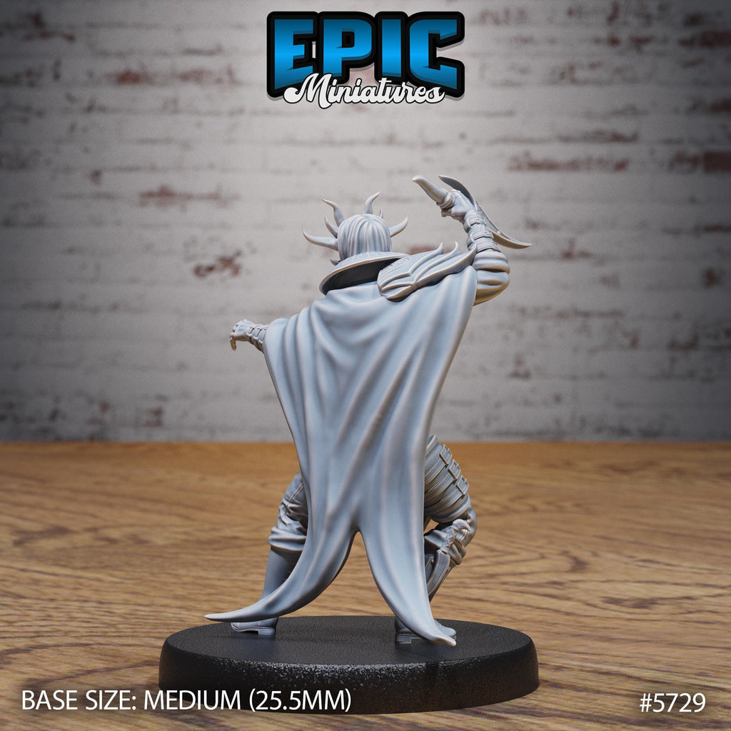 Dark Cultist Option #5729 front DND miniature Cultist Circle 16k resin