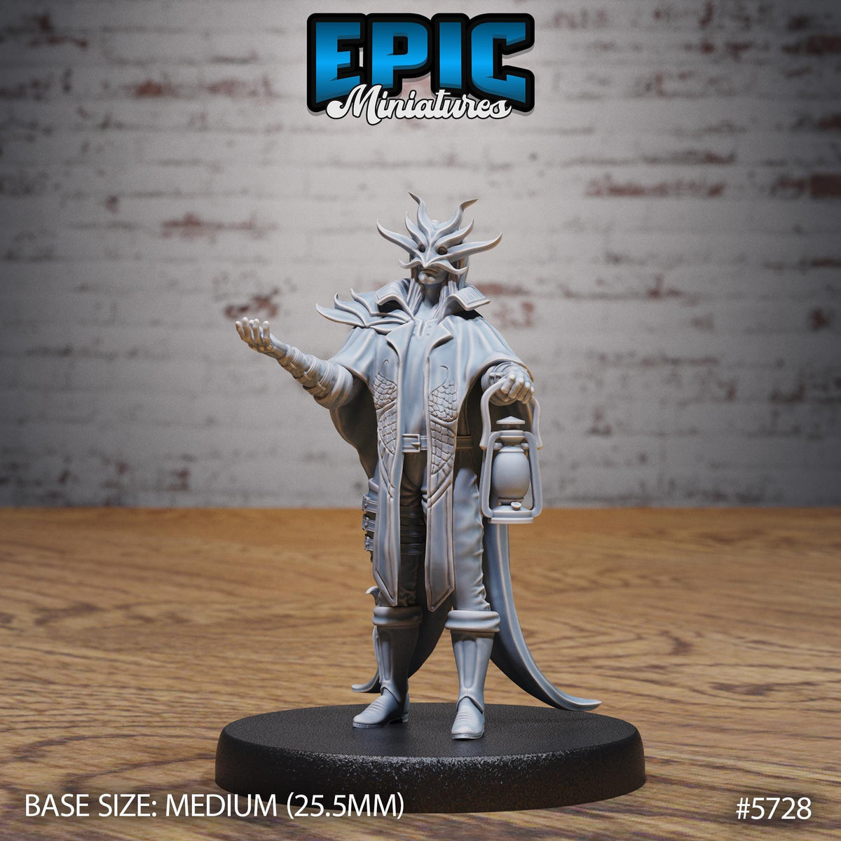 Dark Cultist Option #5727 back DND miniature Cultist Circle 16k resin