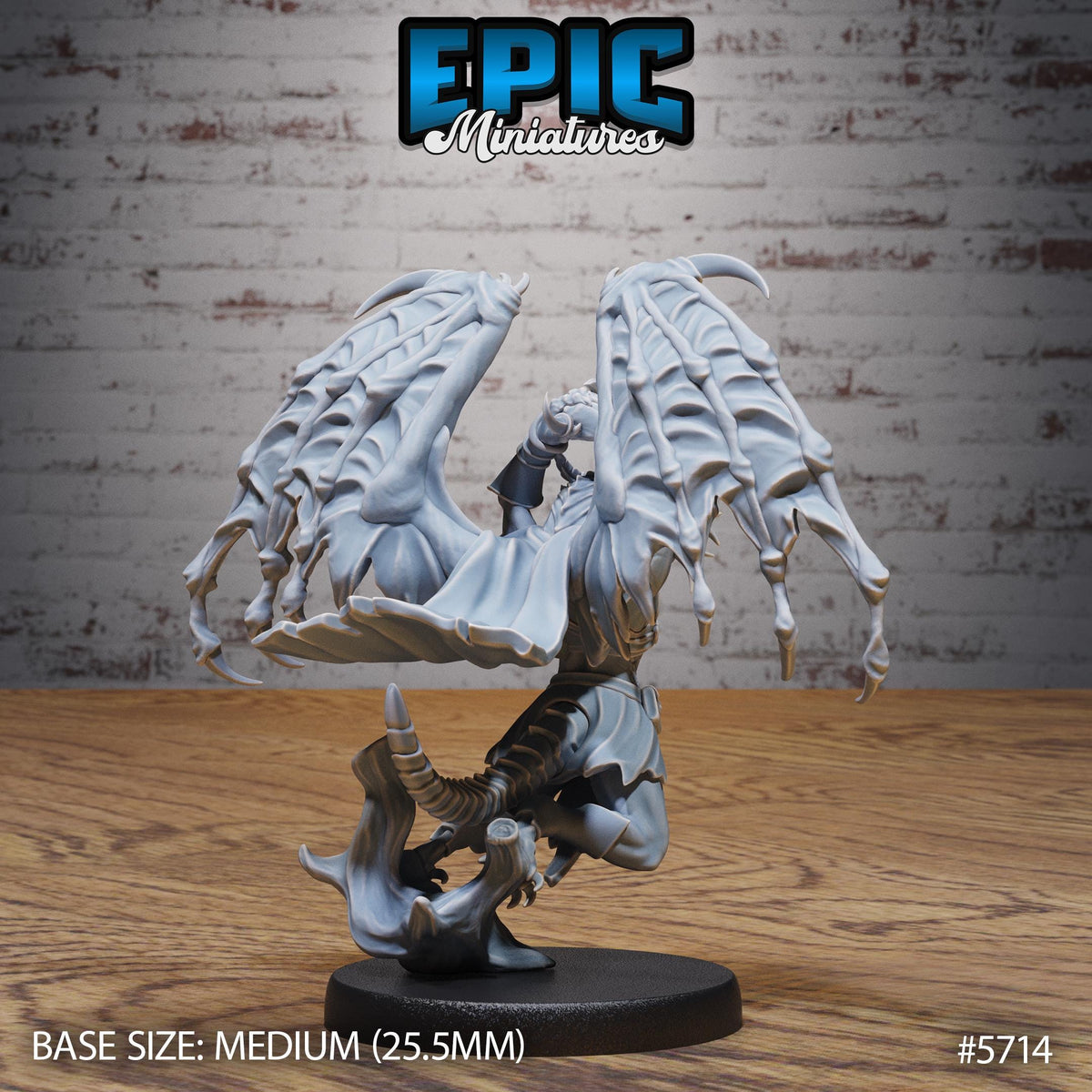 Draconian Rogue Option #5714 back DND miniature Dragon Hunt 16k resin