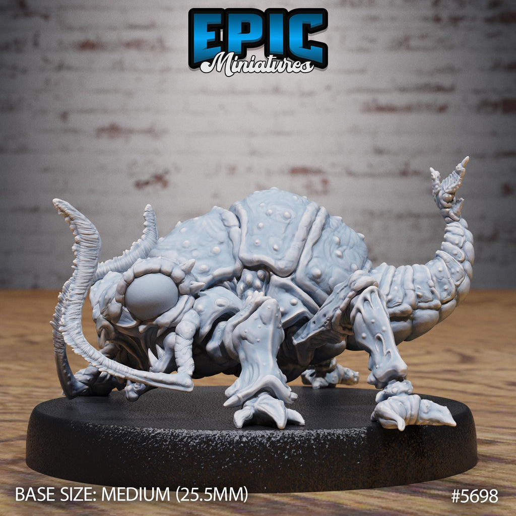 Rust Baby Option #5698 front DND miniature Dragon Hunt 16k resin
