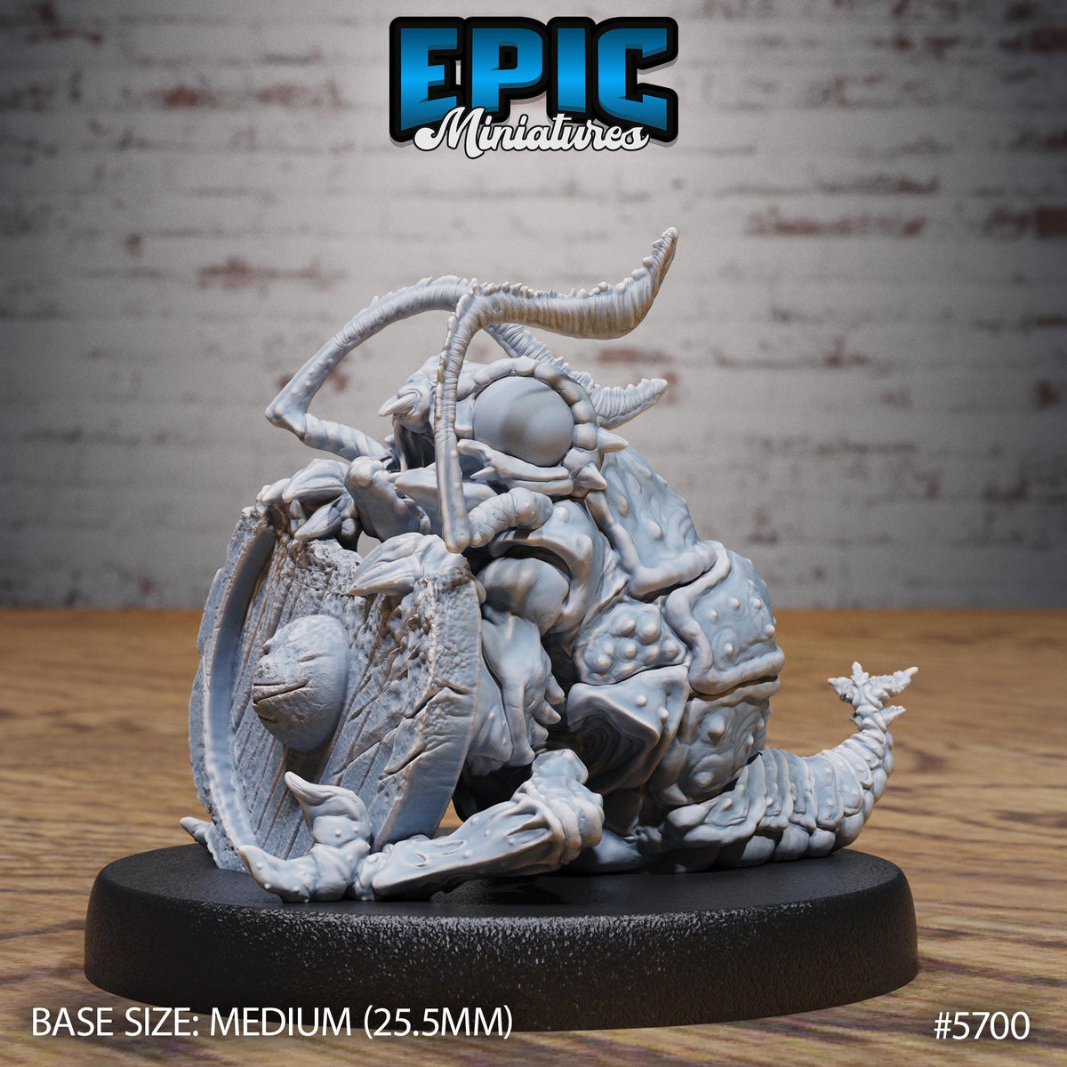 Rust Baby Option #5700 front DND miniature Dragon Hunt 16k resin