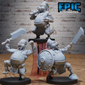 Papa Kobold Cook Set of 3 DND miniatures group photo Dragon Hunt