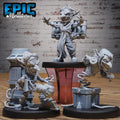 Goblin Tinkerer Set of 3 DND miniatures group photo Grand Carnival