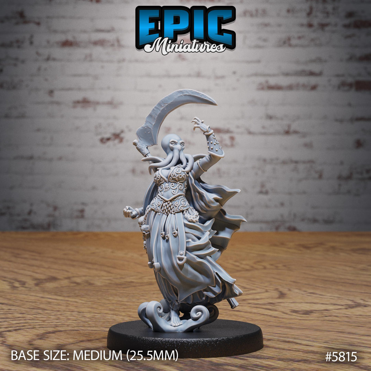 Mind Mistress Option #5815 front DND miniature Mind Attack 16k resin