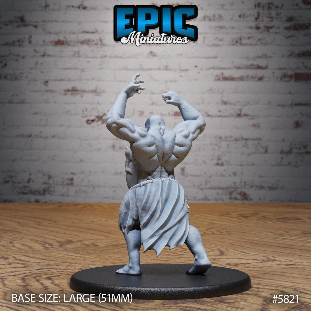 Mind Colossus Option #5821 back DND miniature Mind Attack 16k resin