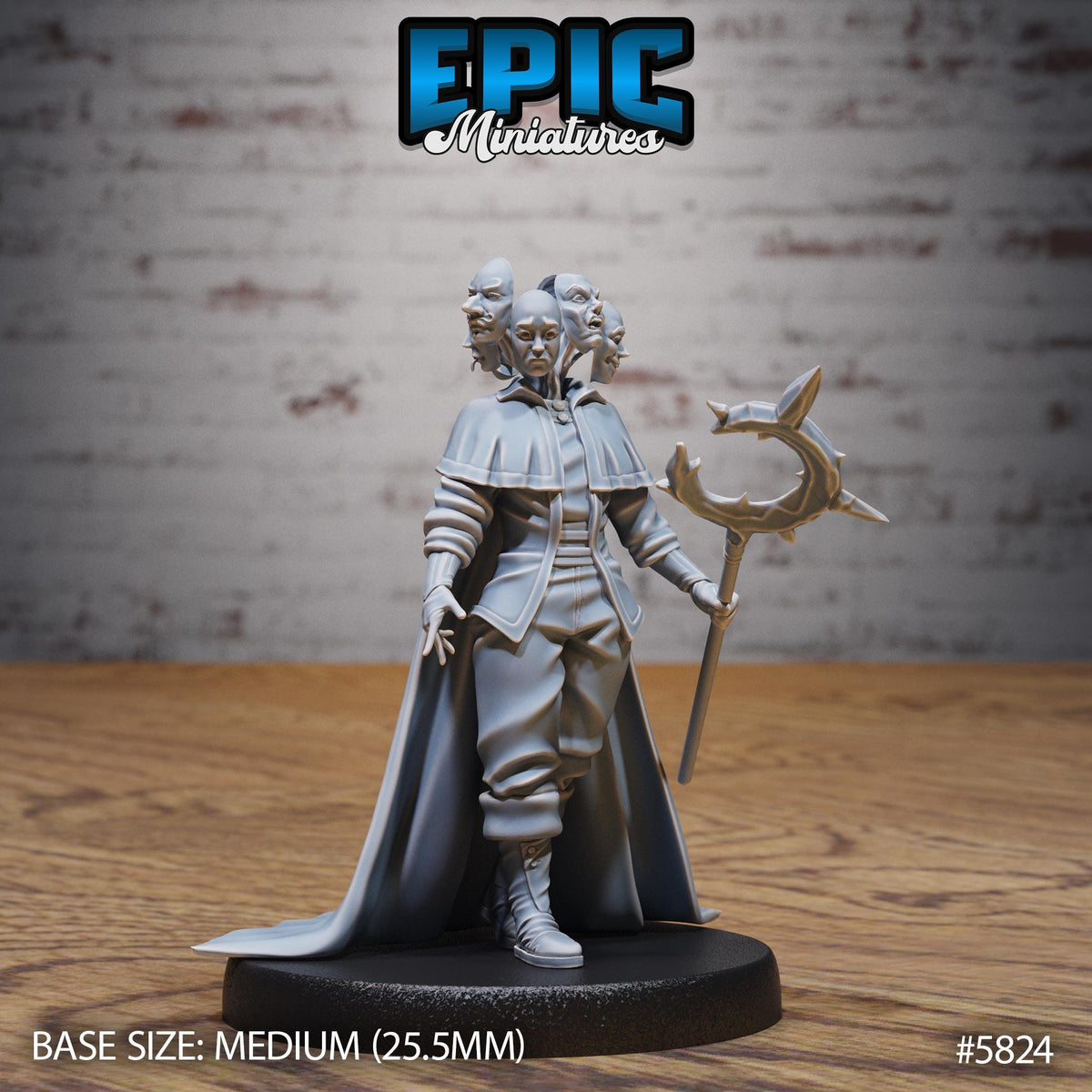 Emotion Master Option #5824 front DND miniature Mind Attack 16k resin