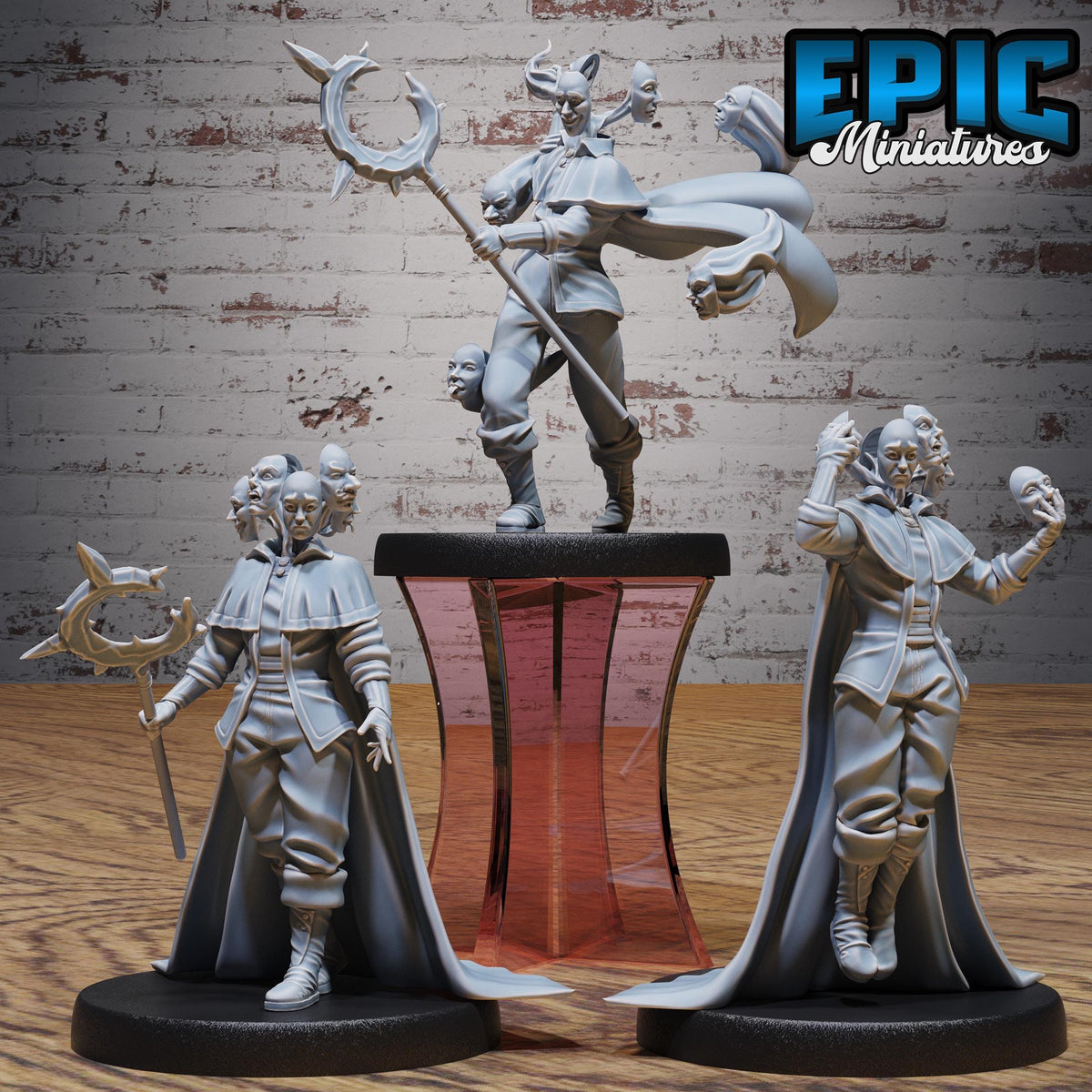 Emotion Master Set of 3 DND miniatures group photo Mind Attack