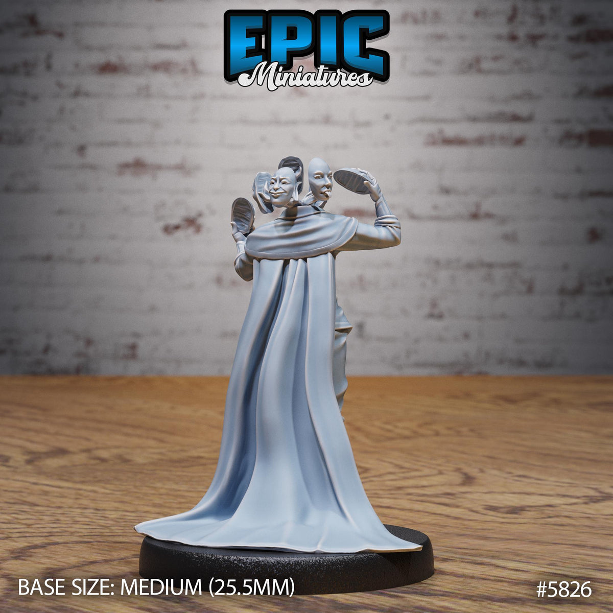 Emotion Master Option #5826 back DND miniature Mind Attack 16k resin